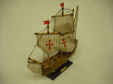 Nautical Santa Maria model sailing vessel display