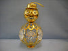 HARTES 24k GOLD PLATED LARGE SNOWMAN