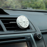 Airomé Sundial car vent essential oil diffuser with peppermint oil