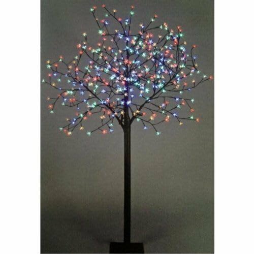 2.5m multicolour Osaka Cherry LED Christmas tree