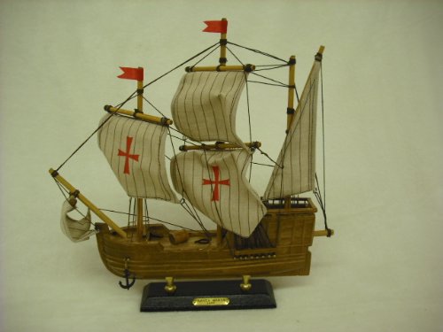 Santa Maria 1492 decorative model sailing ship 33cm