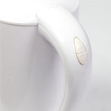 Quest white 0.5L dual voltage travel kettle