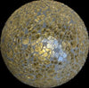 Battery Operated Glass Mosaic Tealight Balls (CLEAR)