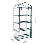 Four-tier greenhouse for patios balconies and small gardens