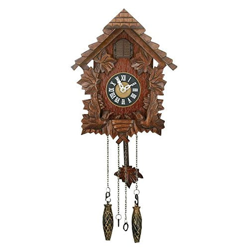 William Widdop wooden quartz cuckoo clock – 27cm