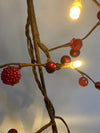 20 LED Berry Lights/Warm White LED