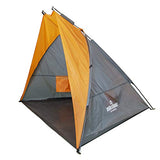 Milestone grey pop-up beach tent with UV50+ protection