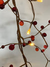 20 LED Berry Lights/Warm White LED