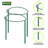 MyGarden nine pack green plant supports – 35 x 40cm