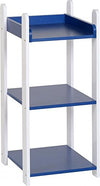 Seconique Lollipop 3 Shelf Unit White/Blue