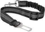 Simply4Pets adjustable anti-shock dog car seat belt tethers – pack of two