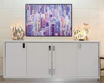Febland Skyscrapers Canvas Print, Multi, Large