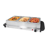 Quest buffet warmer with variable temperature dial
