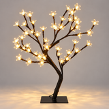 45cm cherry blossom tree with 48 warm white LED lights
