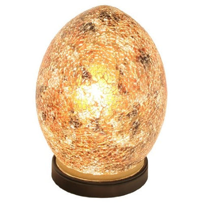 Mosaic Yellow Egg Lamp, LM77Y [LM77Y]