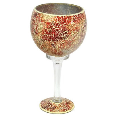 Mosaic Glass Goblet - GM45o [GM45o]