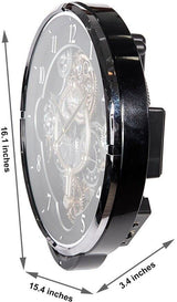 Rhythm Gadget black Magic Motion musical wall clock