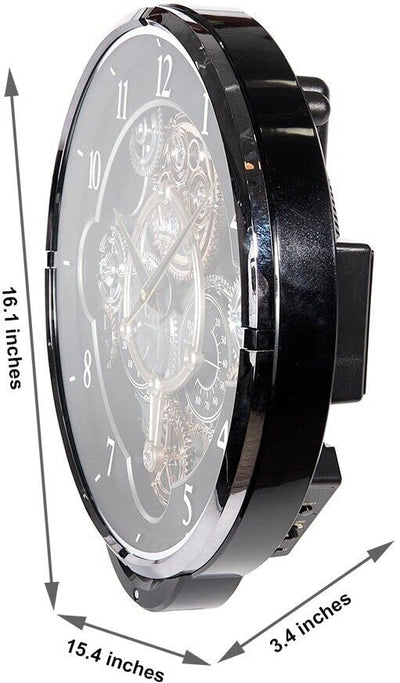 Rhythm Clock Magic Motion with Cogs and Gears