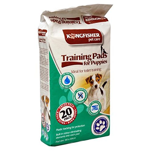 Paw Prints pack of 20 ultra-absorbent puppy training pads