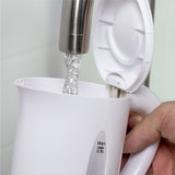 Quest white 0.5L dual voltage travel kettle