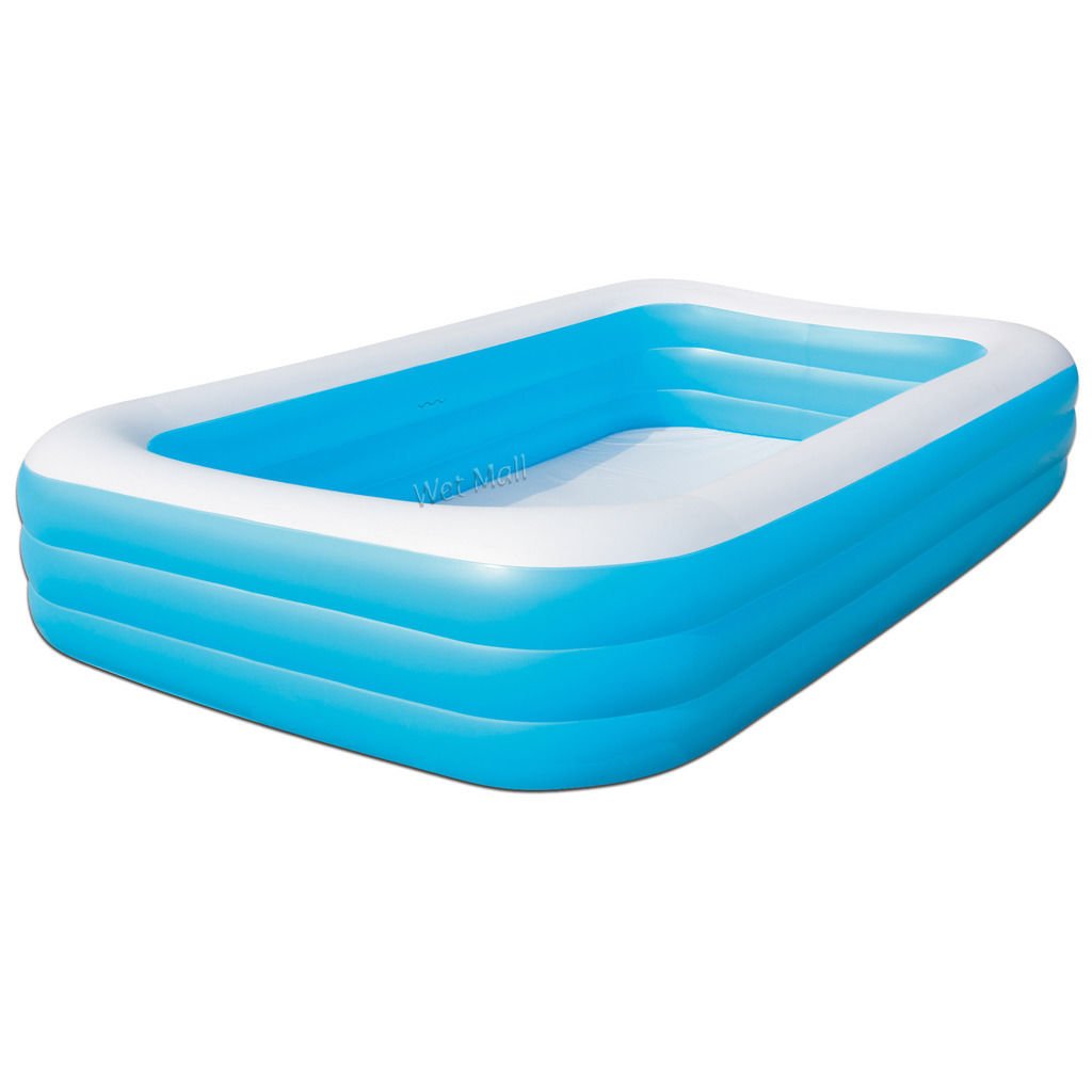 Bestway deluxe family inflatable pool – 305 x 183 x 56cm
