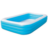 Bestway deluxe family inflatable pool – 305 x 183 x 56cm