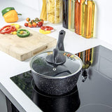Blackmoor three-piece non-stick pan set