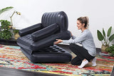 Bestway Multi-Max 5-in-1 black inflatable sofa bed