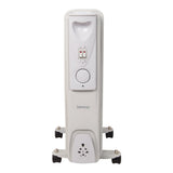 Benross 1500W 7-fin oil-filled radiator in white