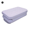 Avenli 88170 5-in-1 Inflatable Flocked Sofa Bed/Grey/Easy to Inflate/Ideal for Camping, Festivals or Spare Bed
