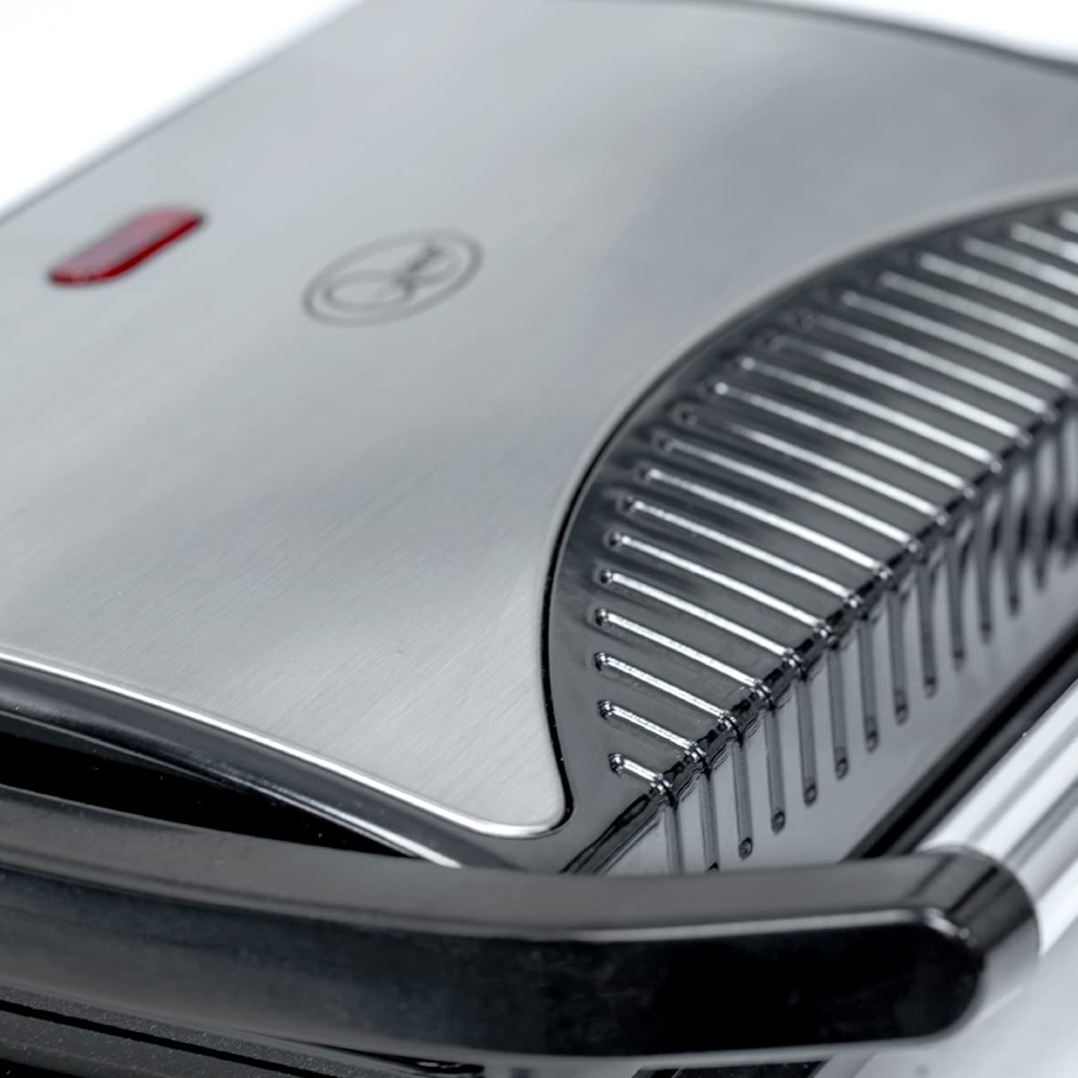 Quest stainless steel panini press and contact grill