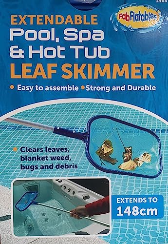 Fab Flatables Telescopic Swimming Pool Debris Skimmer