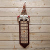 Widdop snowman hanging Christmas advent calendar – 76cm
