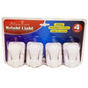 Illuminess Plastic Handy Bulbs, Set of 4, White