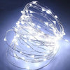 20 white LED copper wire fairy lights