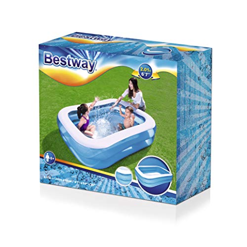 Bestway family inflatable paddling pool – 201 x 150 x 51cm