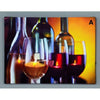 LED Canvas Print - Wine Glasses 30cm x 40cm