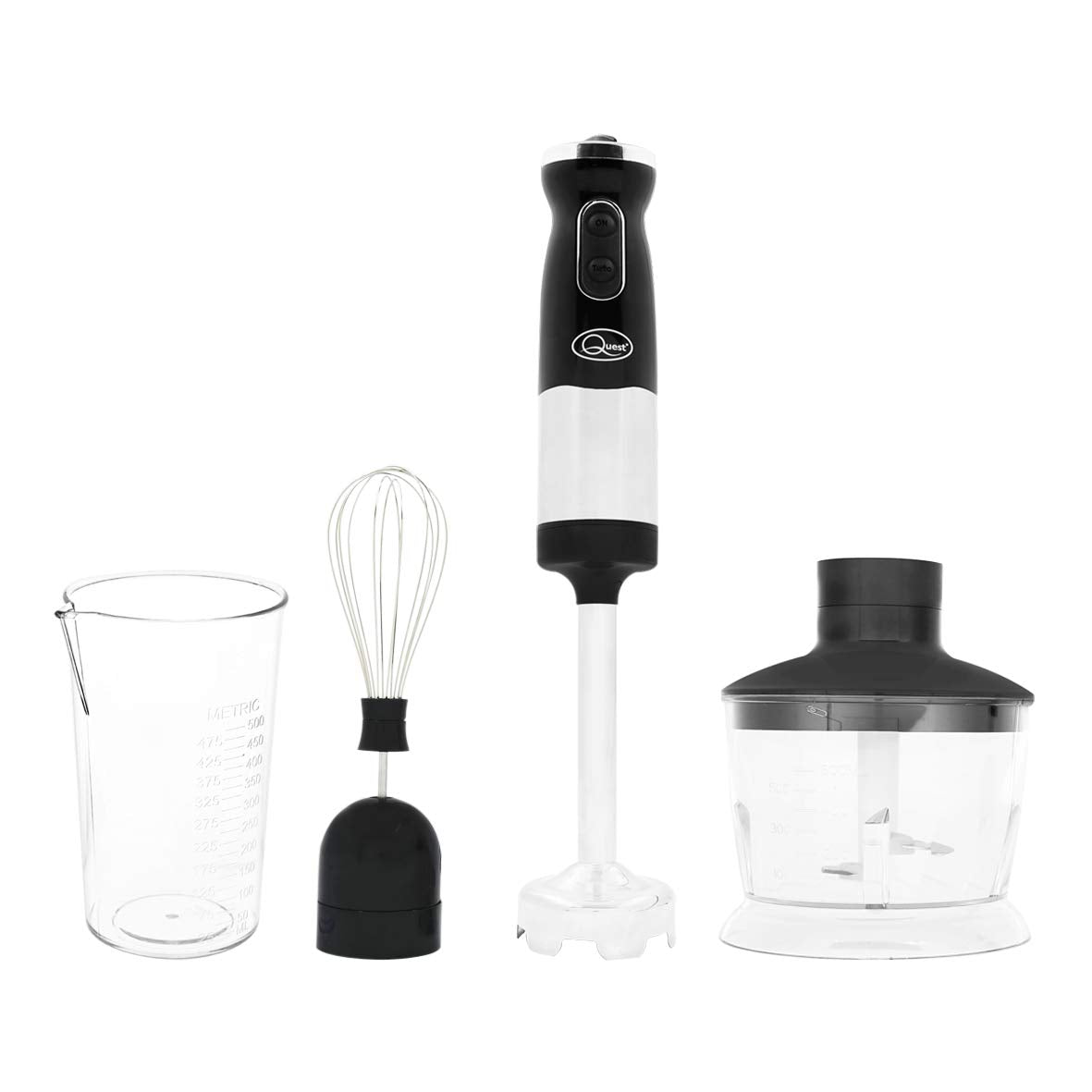Quest 700W 3-in-1 hand blender chopper and whisk