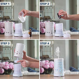 Airomé Mind Body Soul 100ml porcelain essential oil diffuser