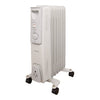 Benross 1500W 7-fin oil-filled radiator in white