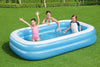 Bestway family inflatable paddling pool – 262 x 175 x 51cm