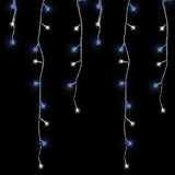 480 blue and bright white LED snowing icicle Christmas lights – 9.48m