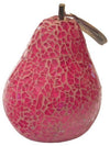 Mosaic Glass Pink Pear