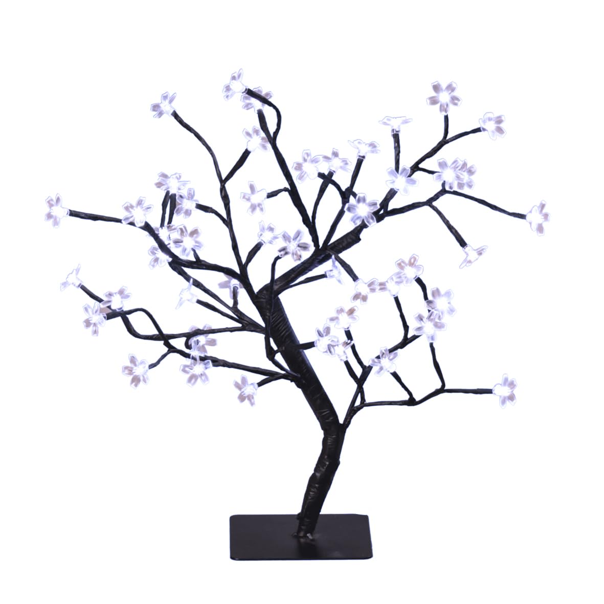 45cm bright white LED blossom Christmas tree with 48 lights