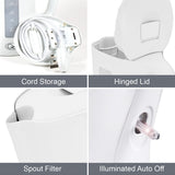 Quest white 1.7L electric kettle