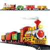 The Christmas Workshop Christmas Train Sets / 4 Separate Designs/Realistic Sounds & Light/Battery Operated (Standard Train Set)