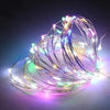 20 Battery Operated LED String Lights on Copper Wire Christmas Tree Lights (Multicoloured)