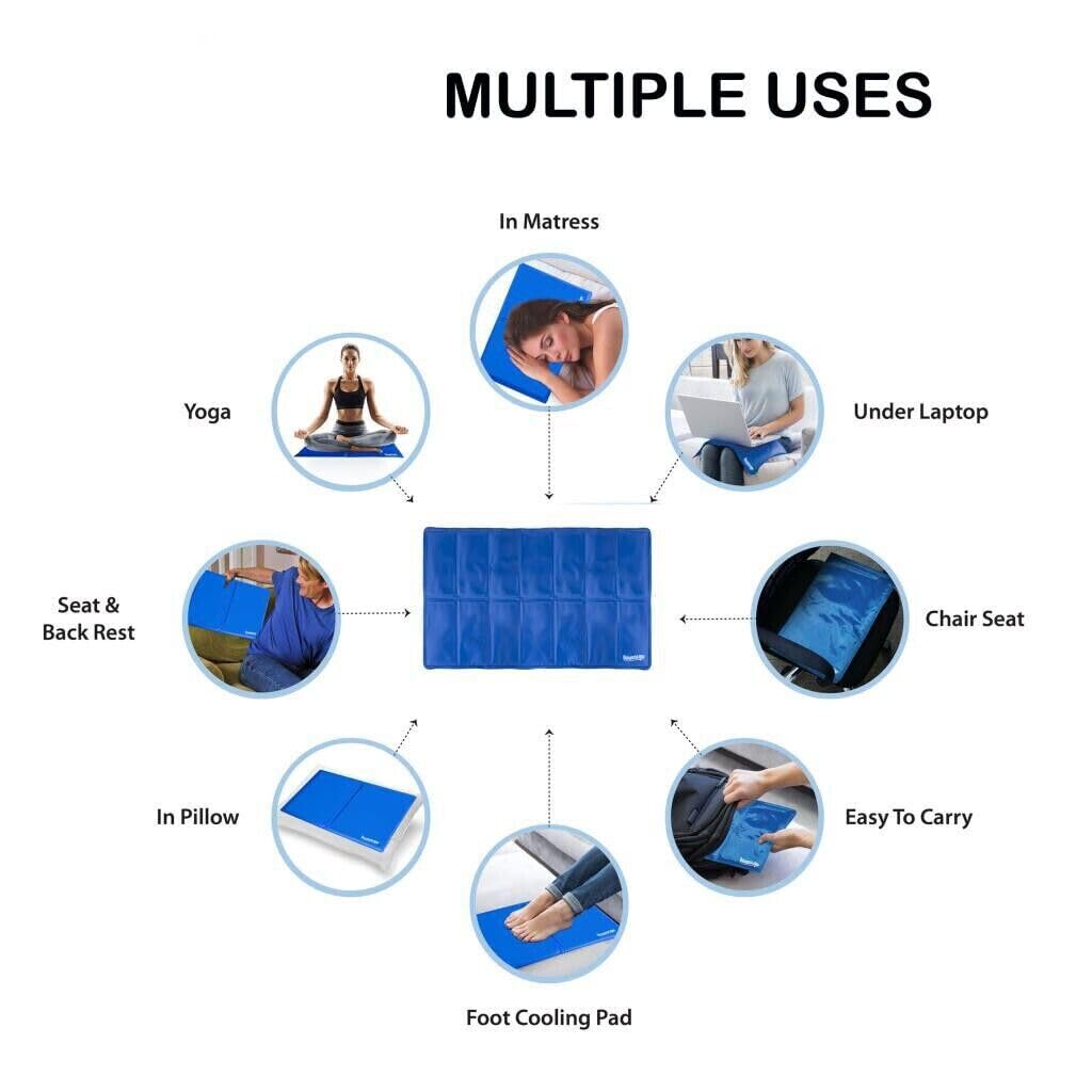 Dreamscape self-cooling gel mat – 90 x 60cm
