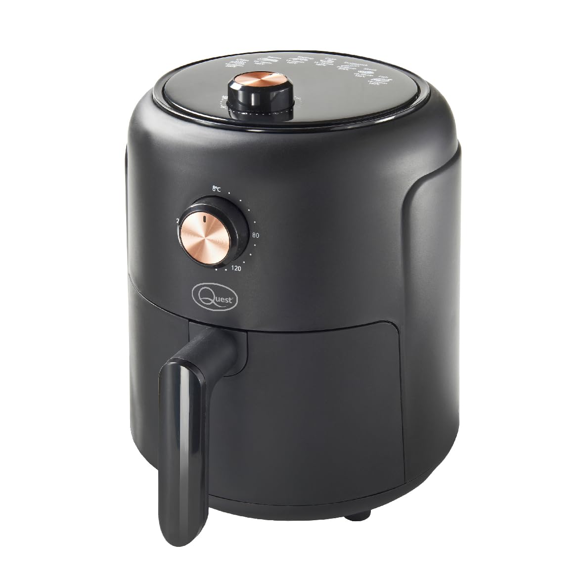 2.3L Air Fryer 1000W with Non-Stick Basket & 60 Minute Timer - Quest