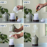 Airomé Perennial 100ml ceramic ultrasonic essential oil diffuser